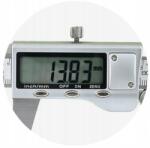  10 darabos fém tolómérő készlet, elektronikus digitális LCD