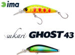 Ima Sukari Ghost 43SU 4, 3cm 2, 4gr 010 Peacock Wobbler (SUG43-010)