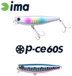 Ima P-CE 60S 6cm 10gr 007 Japanese Sardine Wobbler (PC60-007)