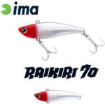 Ima Raikiri Vibration 70 7cm 15gr 001 Red Head Wobbler (RK70-001)