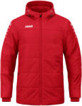JAKO Párnázott Jako kabát kapucnival, piros vörös