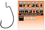 VARIVAS Offset Master Heavy Wide #5/0 NS Black Füles Szakállas Offset Horog 5db (V122865)