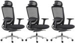 Mercury 3PACK Ergonomikus irodai szék ARTEA feketee (3 db)