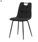  Fekete Szövet Étkezőszék DCL-V2017 BK2