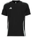 Adidas Rövid ujjú pólók TIRO24 SWTEE Fekete EU S