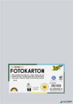 FOLIA Dekorkarton, 2 oldalas, A4, 300 g, 50 lap, FOLIA, világosszürke (614/50 80) - alter