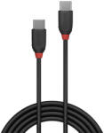 Lindy Kábel USB 3.2 Gen1 C - C, 3A, M/M 1m, fekete (36906)