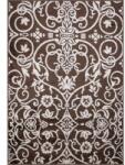 Delta Carpet Covor Dreptunghiular, 60 x 110 cm, Crem / Maro, Cappuccino Model Ramuri 16026 (CAPPUCCINO-16026-13-0611) Covor