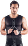 Svenjoyment Sleeveless Net Shirt with Handcuffs 2161990 Black M