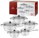 Gerlach First Nk343 Acél Edénykészlet 10 Darabos