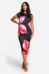 Boohoo Kismama MIDI Ruha Print C78 B18__L