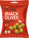Olymp snack fűszerezett zöld magozott olajbogyó chili paprikával 70 g
