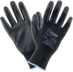 Urgent 1009 - PU mártott fekete szerelő kesztyű (URG-1009 kartonos)