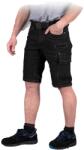 REIS 303 Short Black - Farmer Munkavédelmi rövidnadrág (RAW-JEANS303-SHORT-Black)