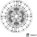 Febi Bilstein Disc ambreiaj FEBI BILSTEIN 196927 (196927) - automobilus