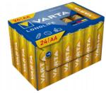 VARTA AA LR6 Varta Longlife elemek, 24 db-os készlet, alkáli, 1.5V