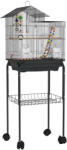 PawHut Madárkalitka talapzattal 120 cm