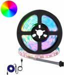 vidaXL LED szalag 4 pcs Fekete és Átlátszó 95 x 0, 8 x 0, 3 cm (3429116)