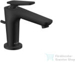 Hansgrohe AXOR CITTERIO C 90 hidegindításos mosdó csaptelep automata leeresztővel, matt fekete 49010670 (49010670)