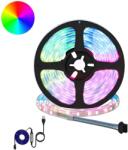 vidaXL LED szalag 24 pcs Fekete és Átlátszó 300 x 0, 8 x 0, 3 cm (3429125)