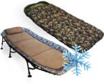 Zfish CAMO SZETT - HORGÁSZÁGY + HÁLÓZSÁK (Bedchair + Sleeping Bag) (ZF-5959)