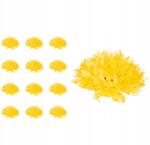 Dalia-RP Művirág fej sárga 12db-os csokornyakkendő (do wiązanek kompozycji)
