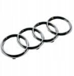 RH Embléma Első Audi A3, A4 B7, B8, A5, A6 C8 Ezüst Fényes 273MM bélyegző
