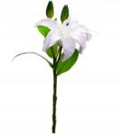Dalia-RP Liliom ág fehér gumi természetes tapintású kompozíció váza (sztuczne wiaty do wazonu)
