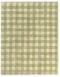 Lorena Canals Zöld mosható-kézi szövésű pamut gyerek szőnyeg 90x120 cm Vichy - Lorena Canals