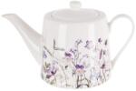 Orion Fehér-lila porcelán teáskanna 1 l Louka - Orion
