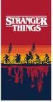 Jerry Fabrics Piros pamut gyerek fürdőlepedő 70x140 cm Stranger Things - Jerry Fabrics