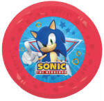 Sega Sonic a sündisznó micro prémium műanyag lapostányér 21 cm Nr1