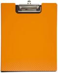 Maul Clipboard dublu A4, plastifiat PP, MAUL Flexx - portocaliu (MA-23611-43) - vexio