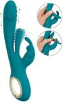 Sweet Smile Rabbit Vibrator with Thrust Function and G-Spot Stimulation Turquoise Vibrator