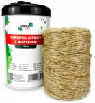 GardenLine Juta Zsinór Tubusban, Vágókéssel Növények Kötözéséhez, 100M