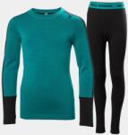 Helly Hansen Gyerek fehérnemű Helly Hansen Jr Lifa Merino Midweight Set Signal Green (49403_466)