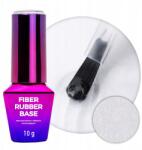 MOLLY Nails Gumi alap Molly Nails 10g Rubber Fiber Base Clear szálakkal