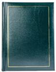 Poldom Zsebalbum 100 fotó 15x21 klasszikus zöld gravírozás lehetséges (BB15x21/100 Clasic-4 Album green)