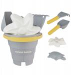 Canpol Homok Játék Szett Vödör Lapát Gereblye Gyerekeknek Szürke (0384)