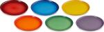 Le Creuset Farfurii de masă Le Creuset Rainbow Coupe, 27 cm, colorate, set 6 buc (79357005218000)