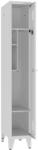  Sms 310 n hosszúajtós iskolai öltözőszekrény (1 ajtó, lábakon álló)