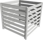  KOM_01_A fém komposztáló (lapraszerelt, 930 l)