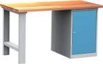  DPS_104 ipari munkapad (1500 mm széles, egyajtós szekrénnyel)