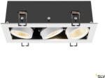 SLV KADUX 1007568 Beépíthető spotlámpa 3x20W/LED 3000K 2350lm IP20 (1007568)
