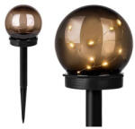 Masterled Kula földbe szúrható 10 cm-es napelemes LED lámpa (6597)