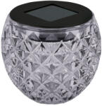 STRÜHM Bola kristály mintájú napelemes LED lámpa IP44-ös védettséggel (6315)