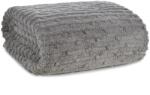 Eurofirany Lisa puha plüss takaró Acélszürke 130x170 cm (453695)