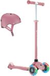 Globber PR-442-711 Primo Plus Lights inkl. Helm Scooter rózsaszín (PR-442-711)