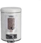 Bathroom Solutions hulladékgyűjtő, fém, 24x17x25 cm, 3 l, fehér (KO-106000230A)