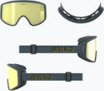 Briko Скиорска маска Briko Pulse white grey/yellow